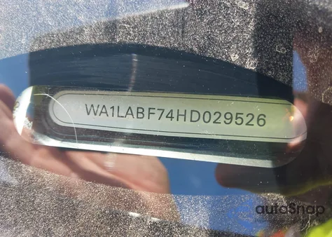 2017 Audi Q7 3.0T Premium from USA, damaged, VIN WA1LABF74HD029526